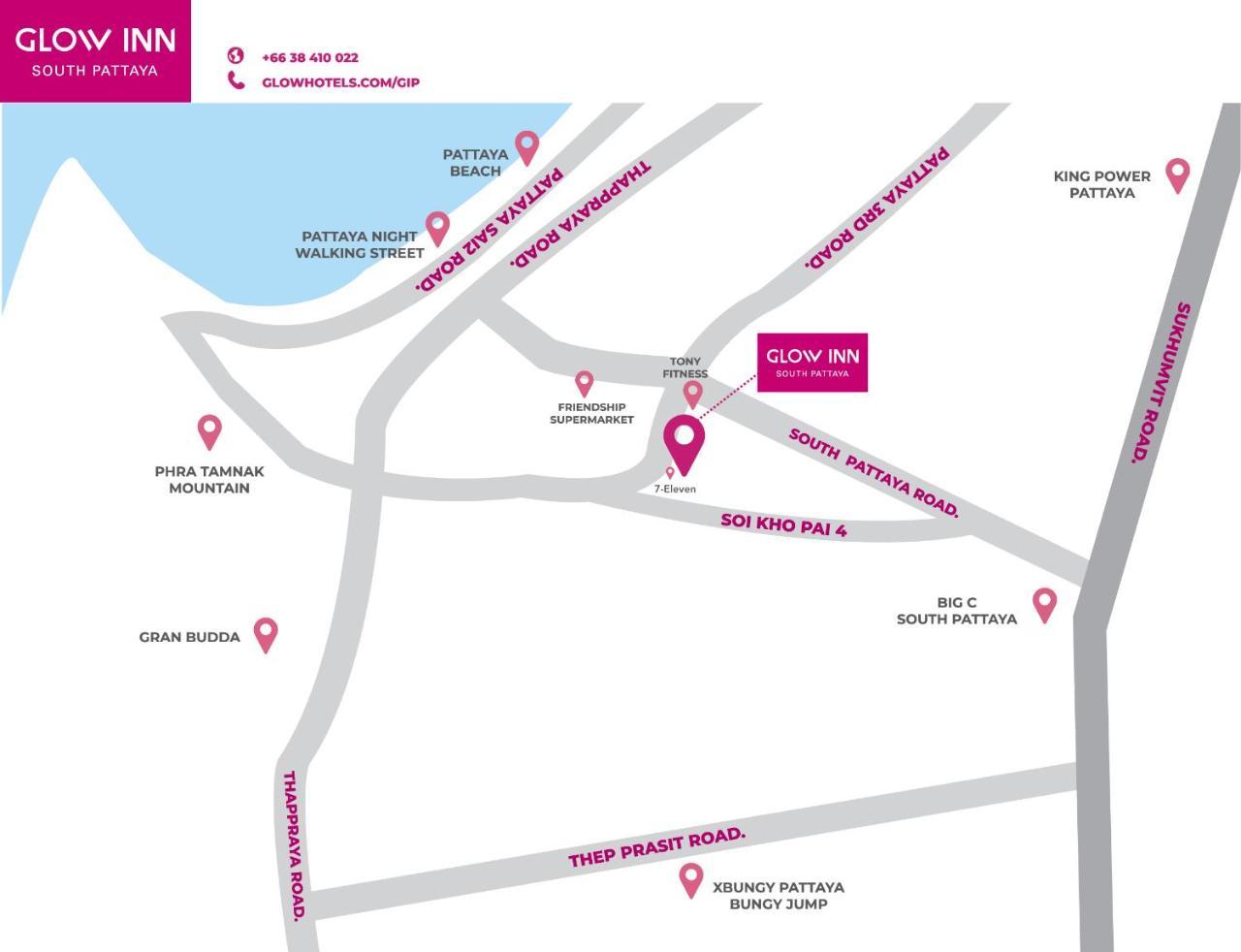 Glow Inn South Pattaya Εξωτερικό φωτογραφία